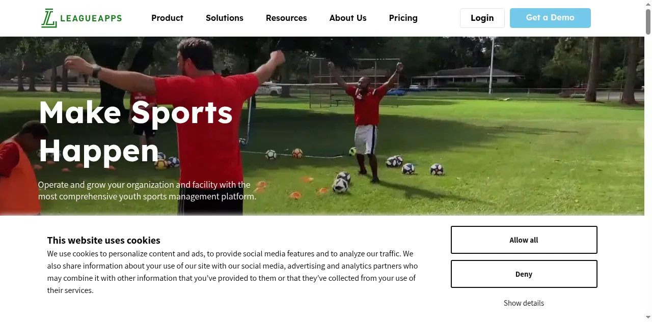 Preview of leagueapps.com