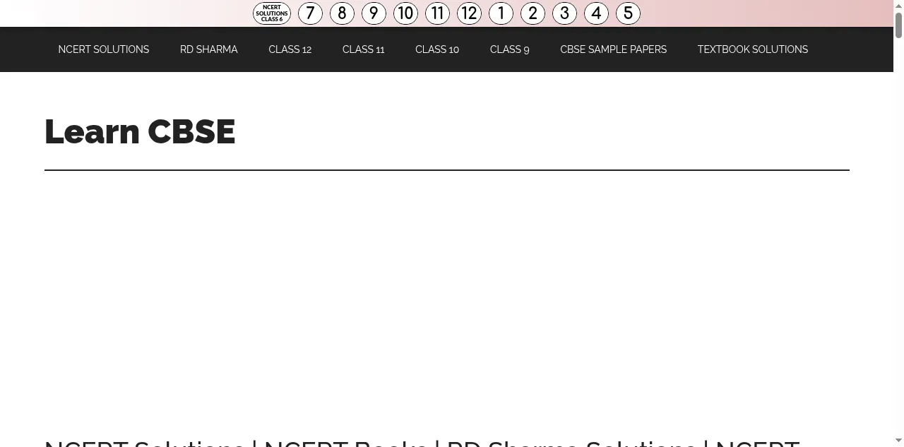 Preview of learncbse.in
