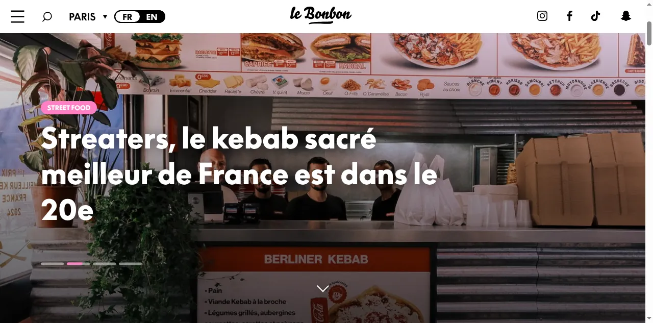 Preview of lebonbon.fr