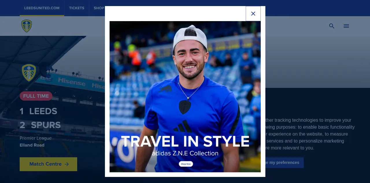 Preview of leedsunited.com