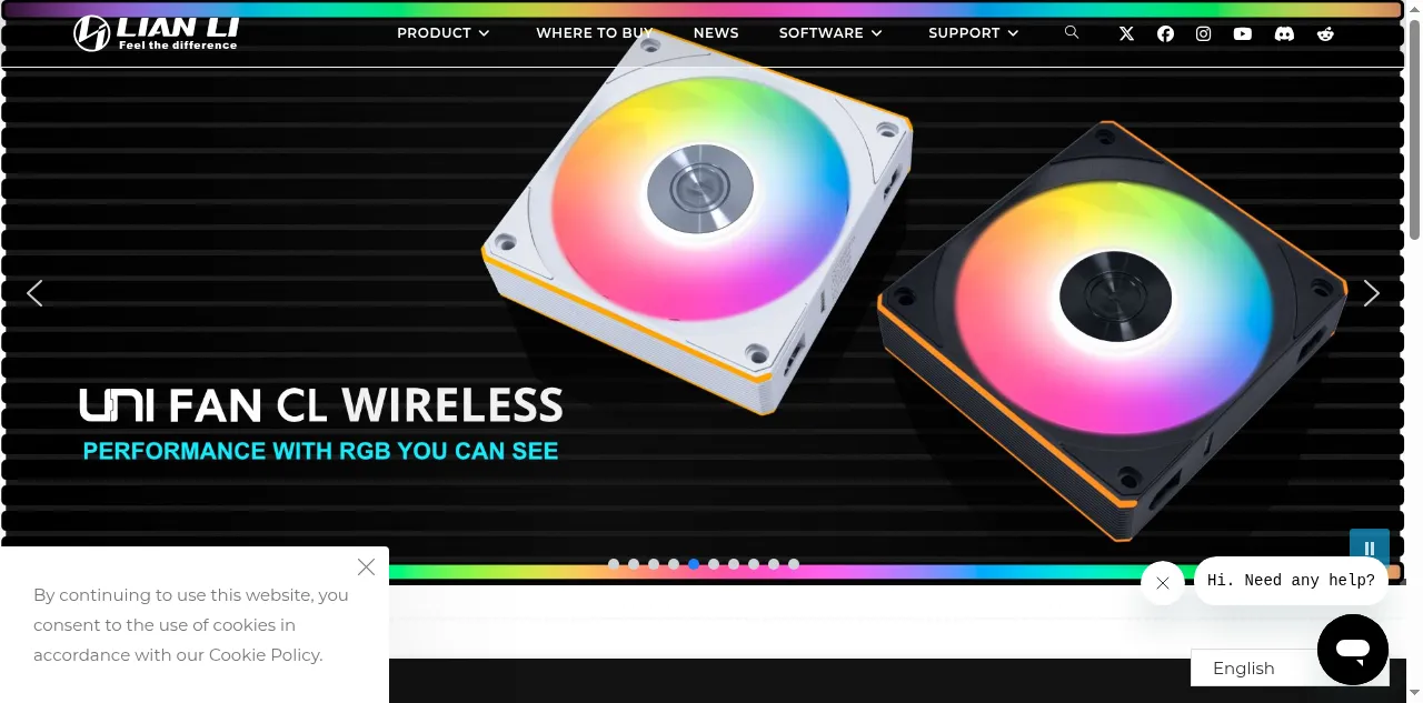Preview of lian-li.com