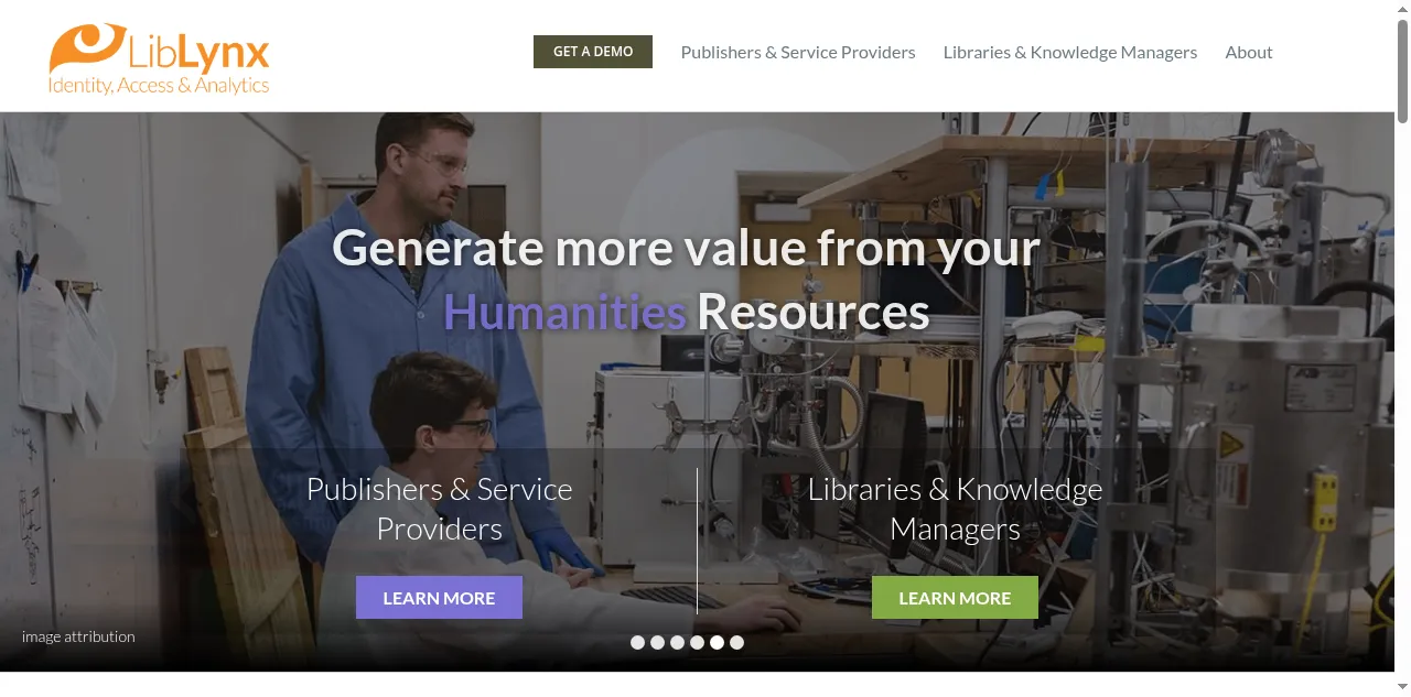 Preview of liblynx.com