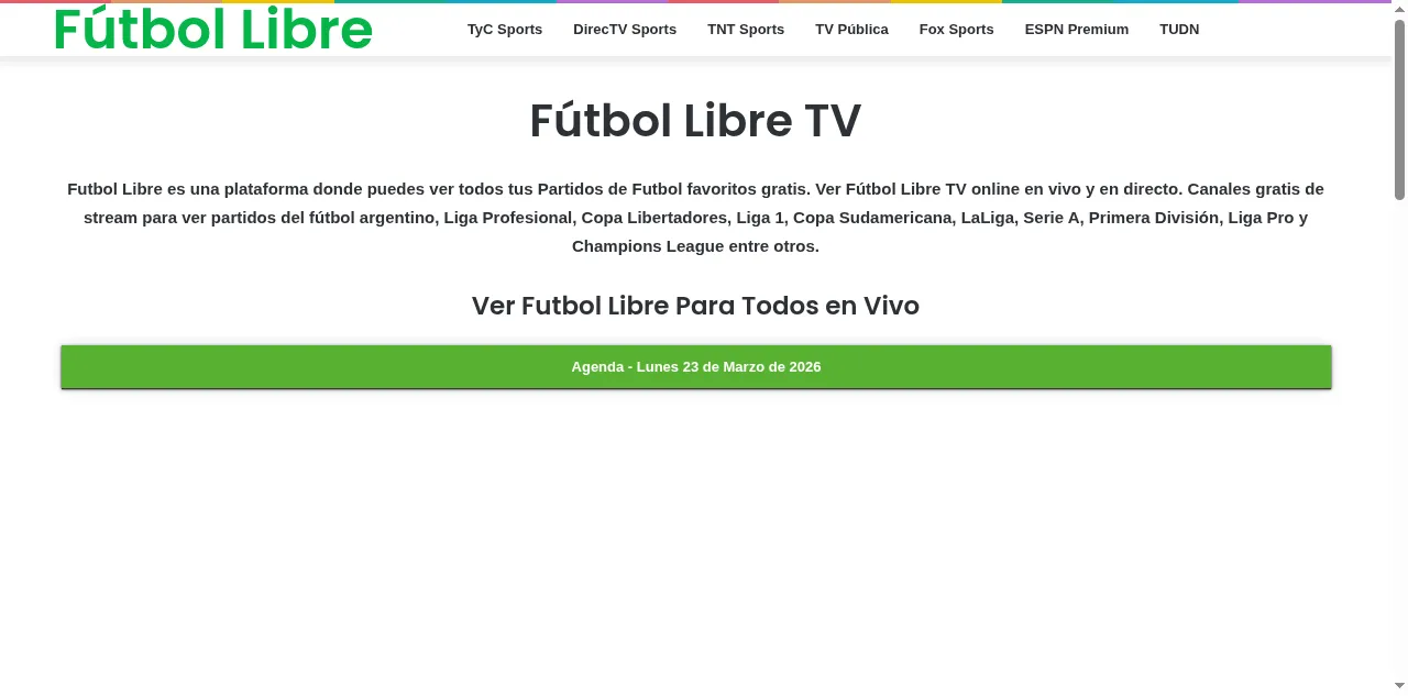 Preview of librefutboltv.su