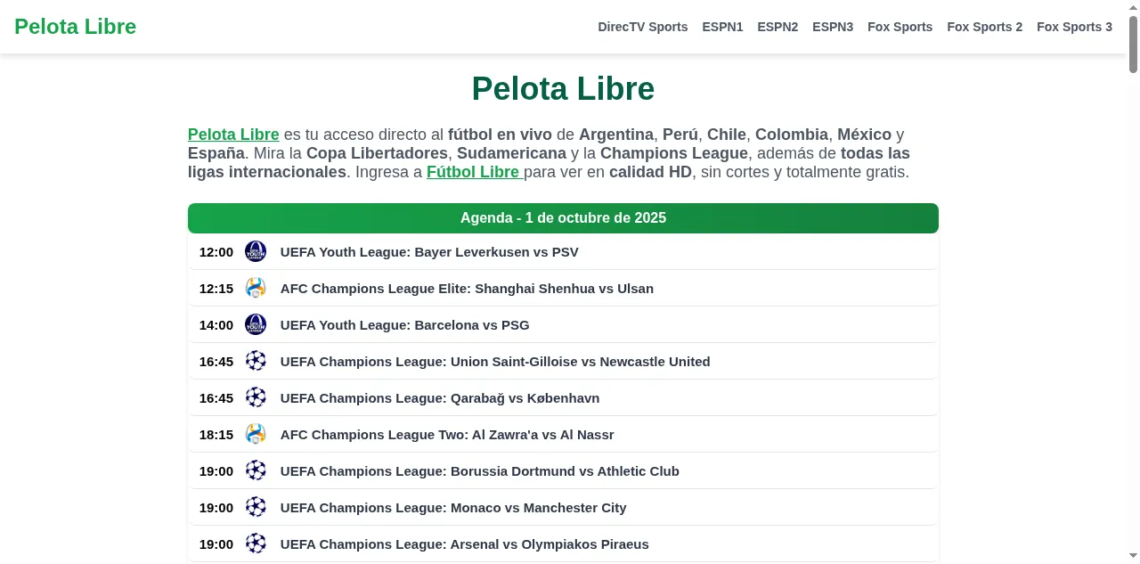 Preview of librepelota.pe