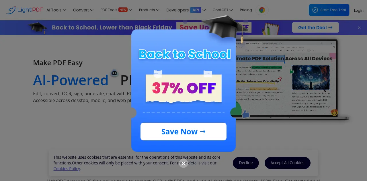 Preview of lightpdf.com