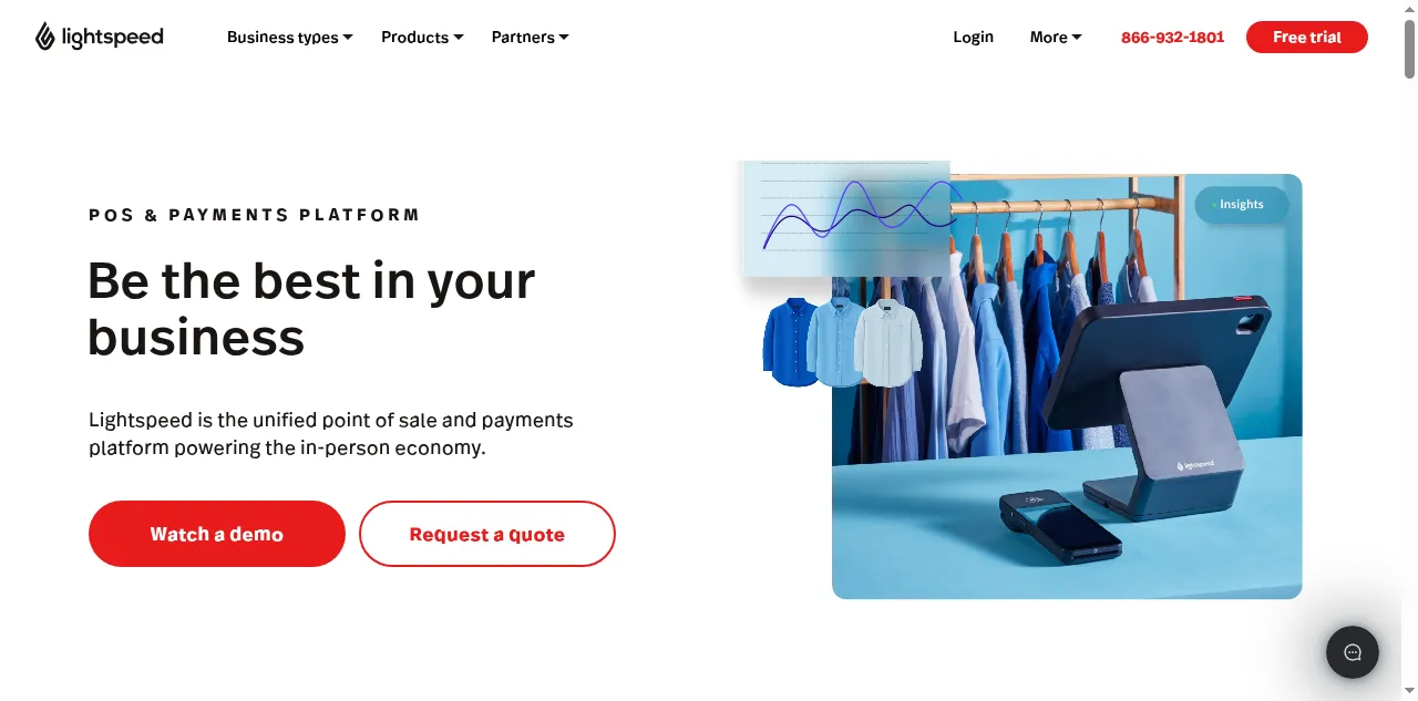 Preview of lightspeedhq.com