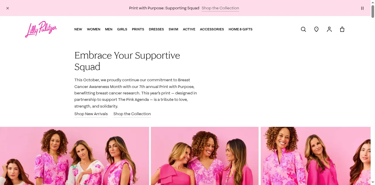 Preview of lillypulitzer.com