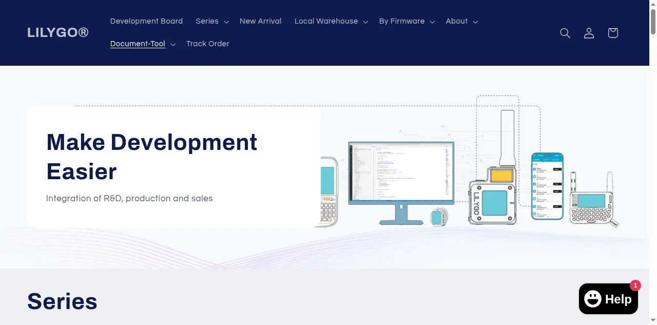 Preview of lilygo.cc