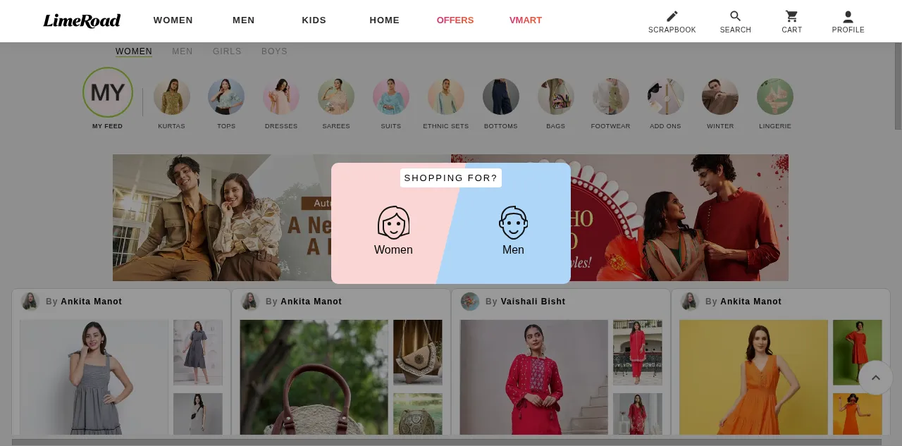 Preview of limeroad.com