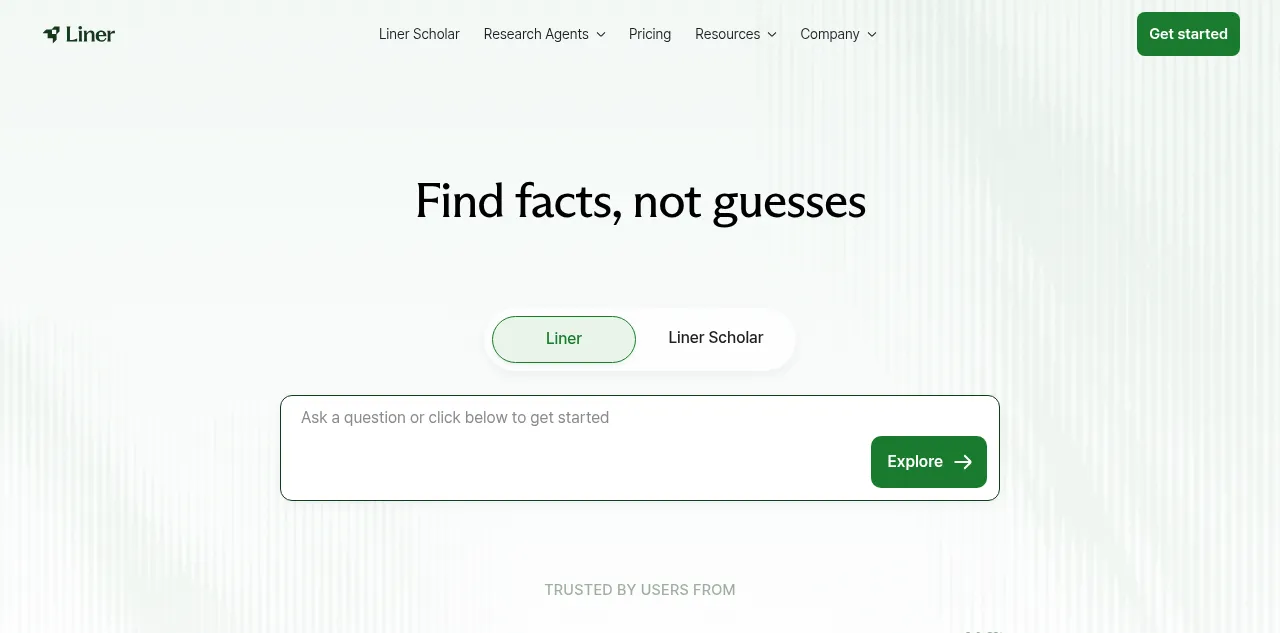 Preview of liner.com