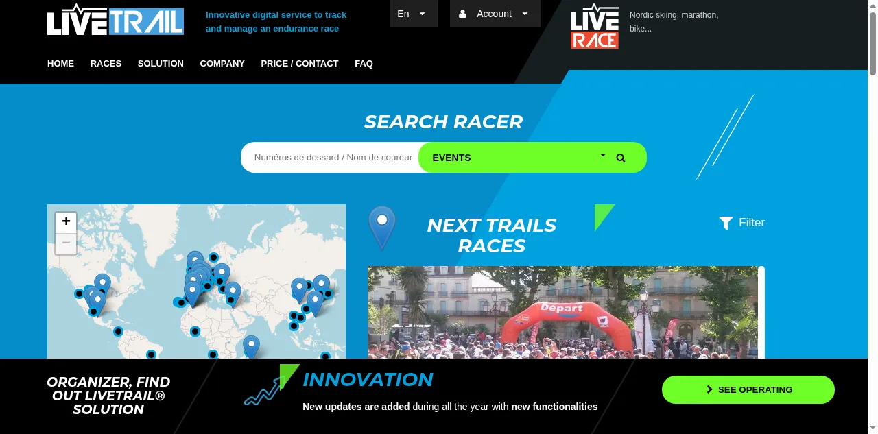 Preview of livetrail.net
