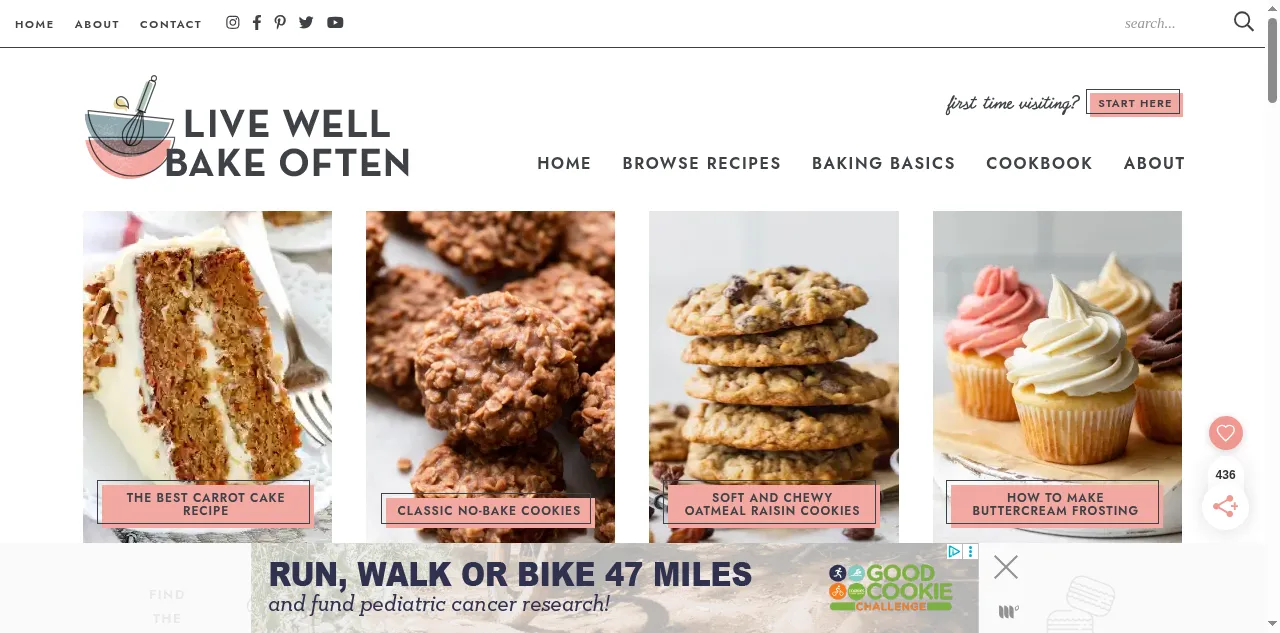 Preview of livewellbakeoften.com