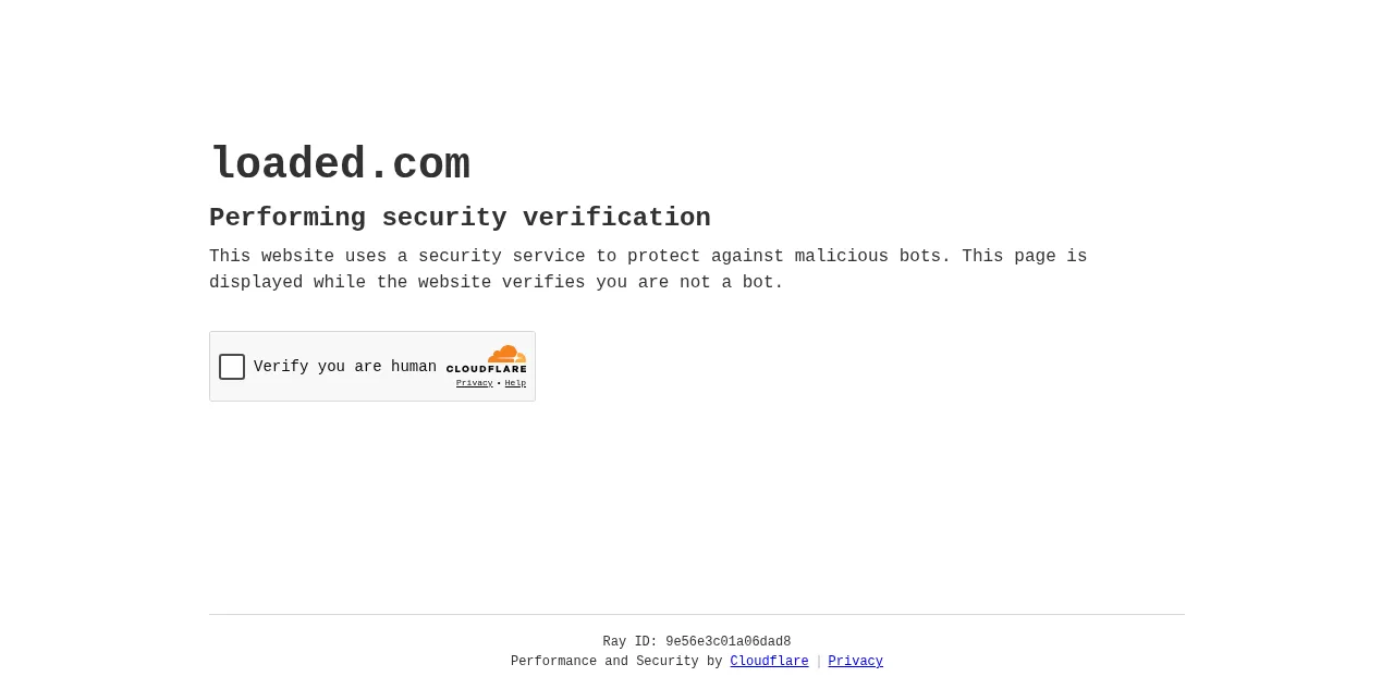 Preview of loaded.com