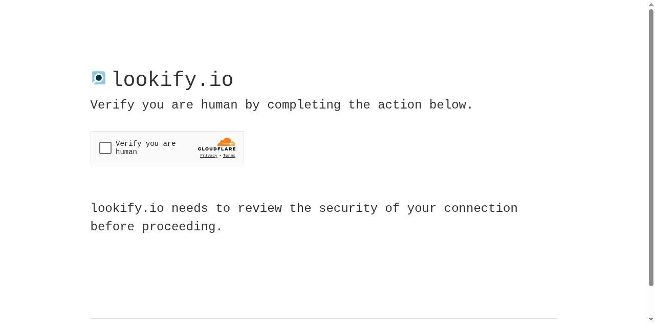 Preview of lookify.io