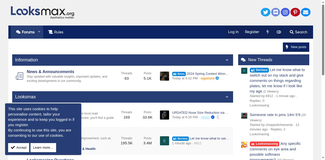 Preview of looksmax.org