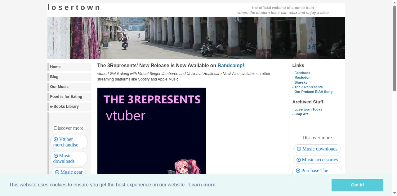 Preview of losertown.org