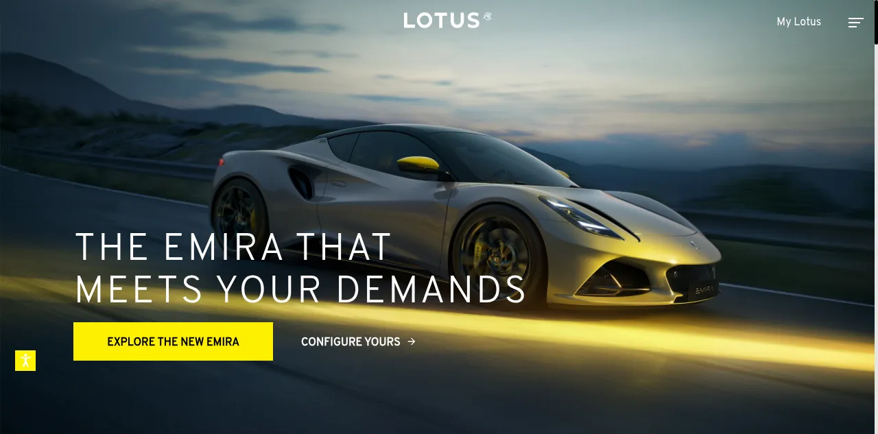 Preview of lotuscars.com