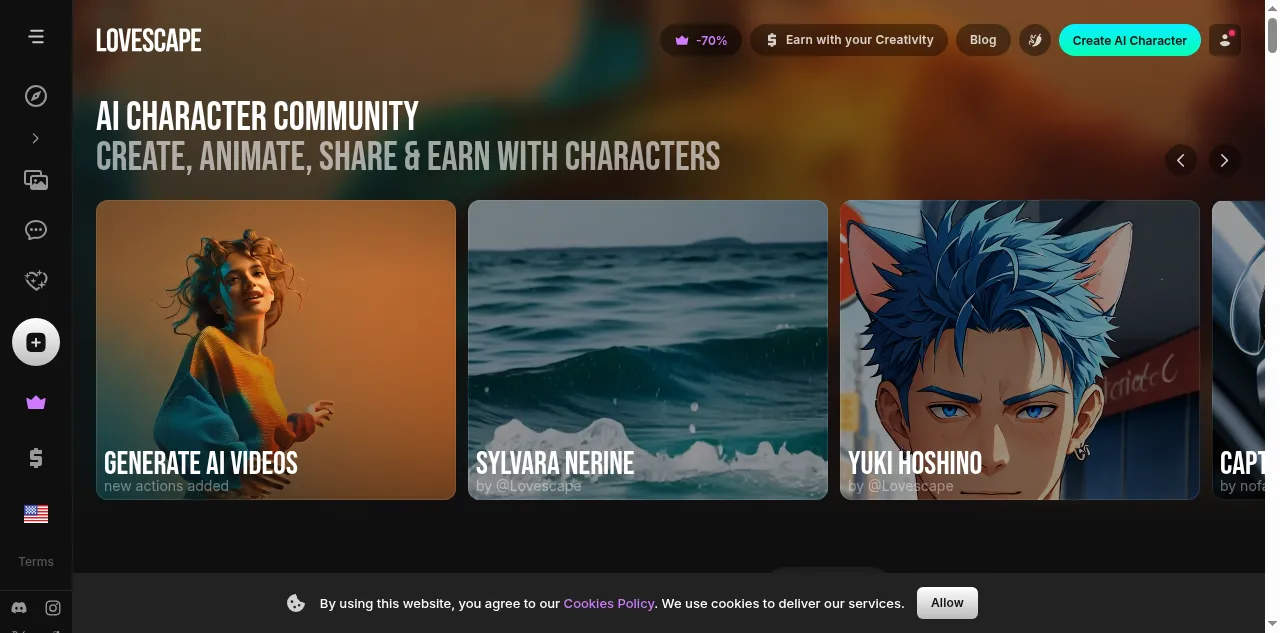 Preview of lovescape.com