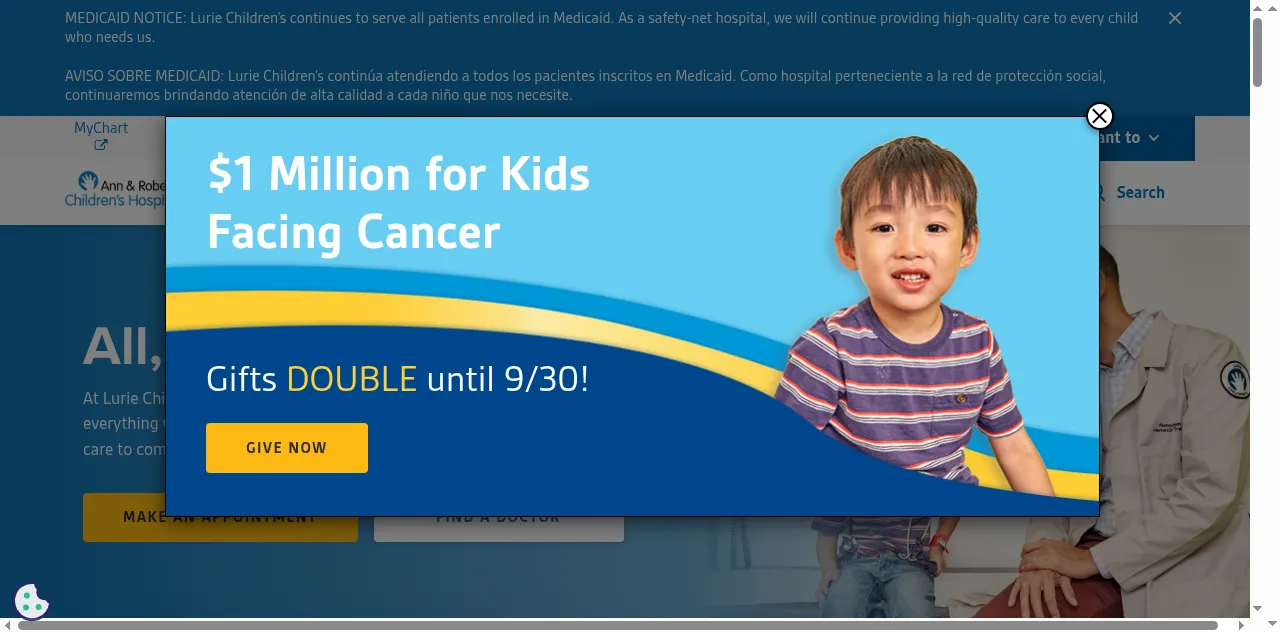 Preview of luriechildrens.org