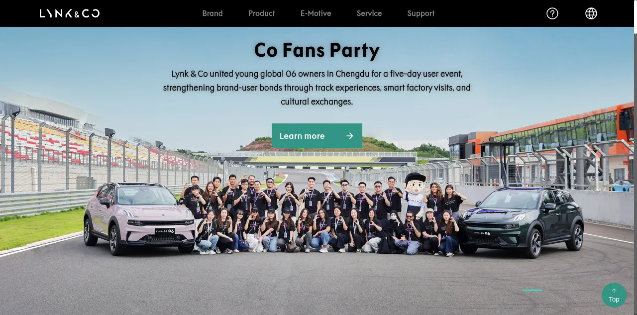 Preview of lynkco.com