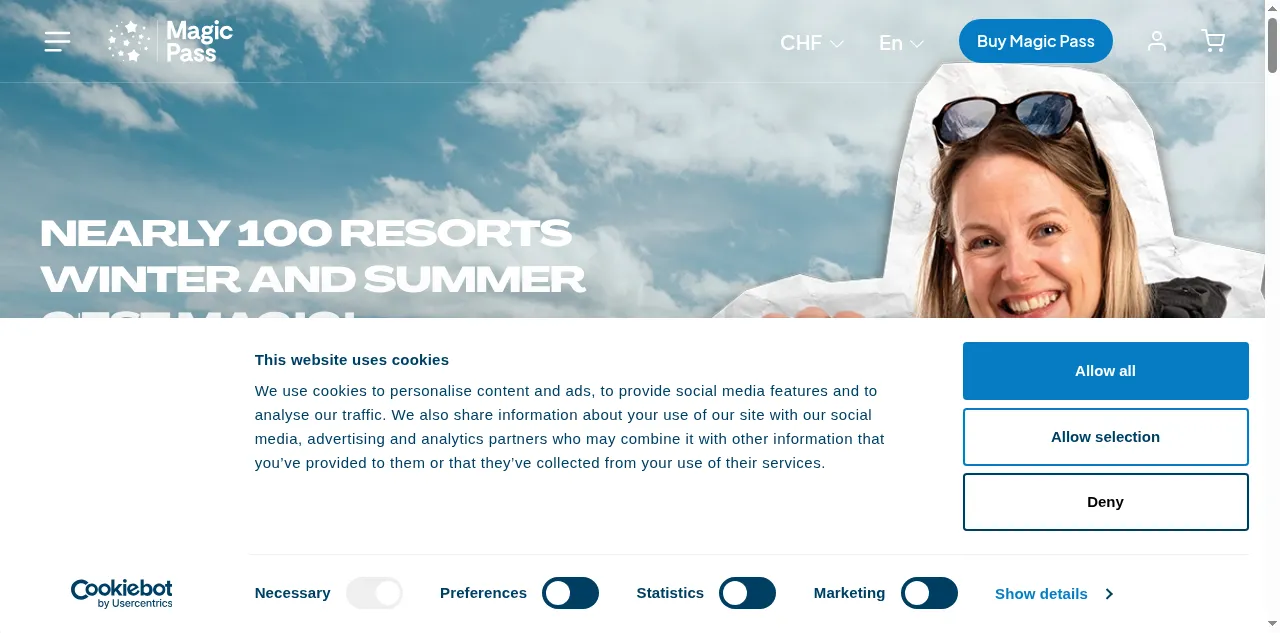 Preview of magicpass.ch