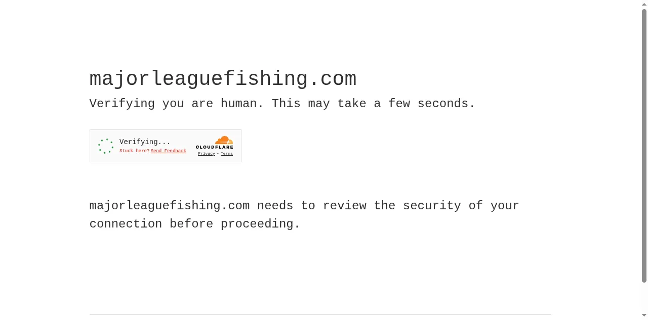 Preview of majorleaguefishing.com