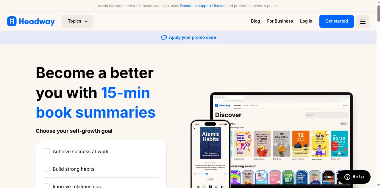 Preview of makeheadway.com