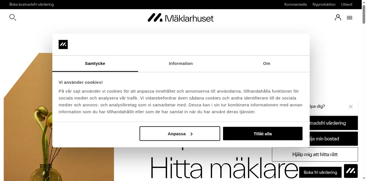 Preview of maklarhuset.se