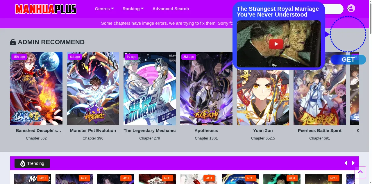 Preview of manhuaplus.org