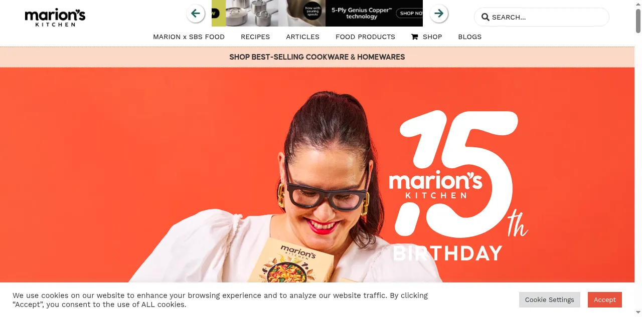 Preview of marionskitchen.com