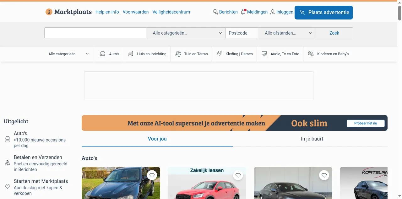 Preview of marktplaats.nl