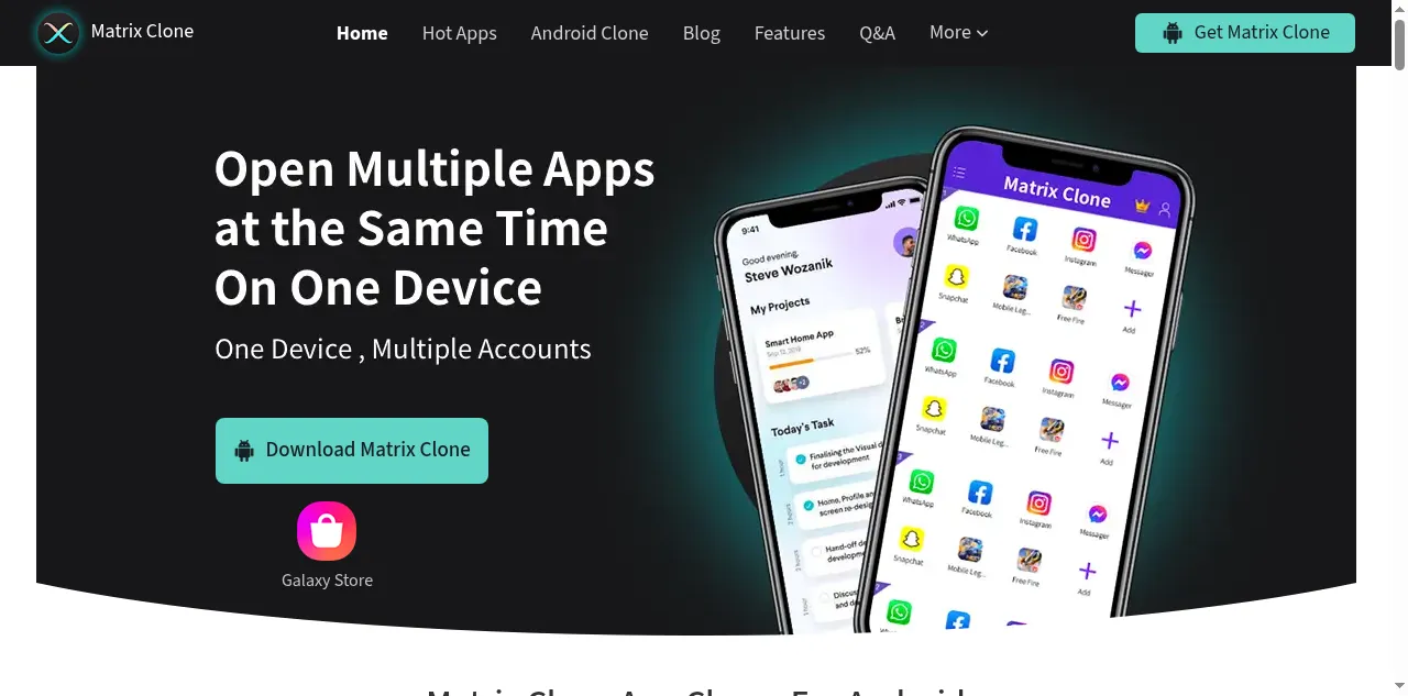 Preview of matrixclone.mobi