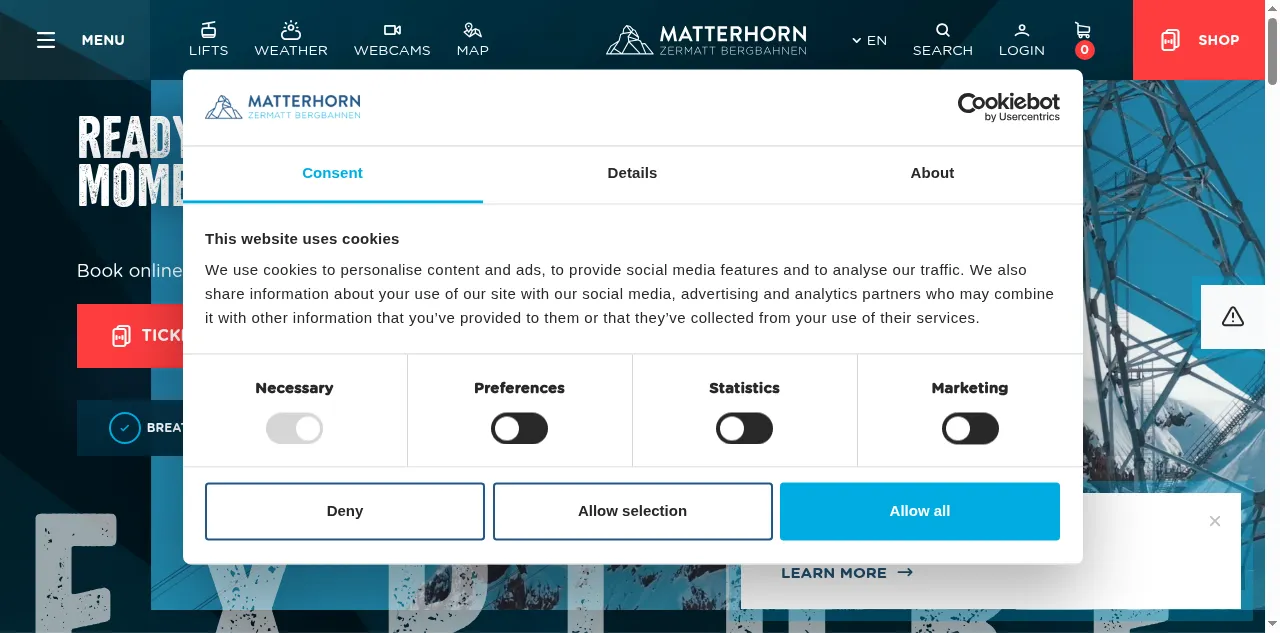 Preview of matterhornparadise.ch