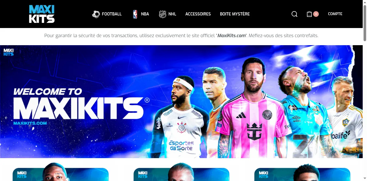 Preview of maxikits.com