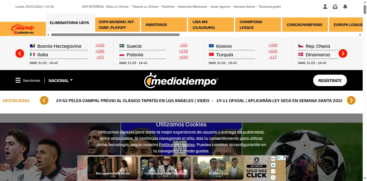 Preview of mediotiempo.com