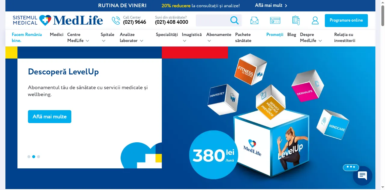 Preview of medlife.ro