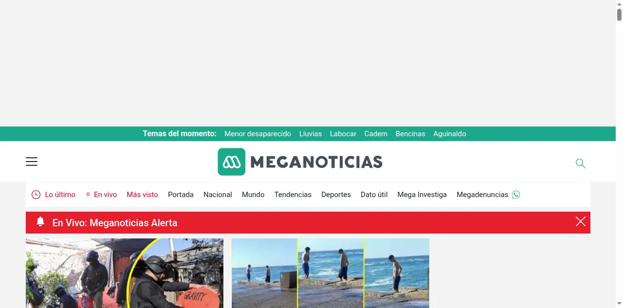 Preview of meganoticias.cl