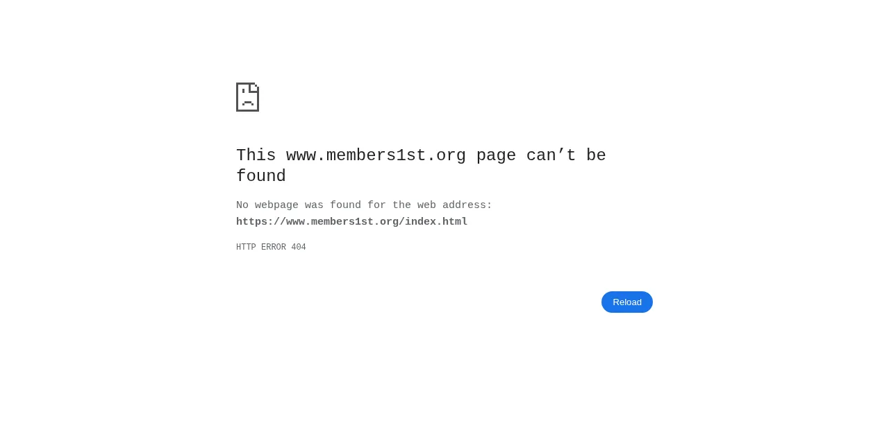 Preview of members1st.org