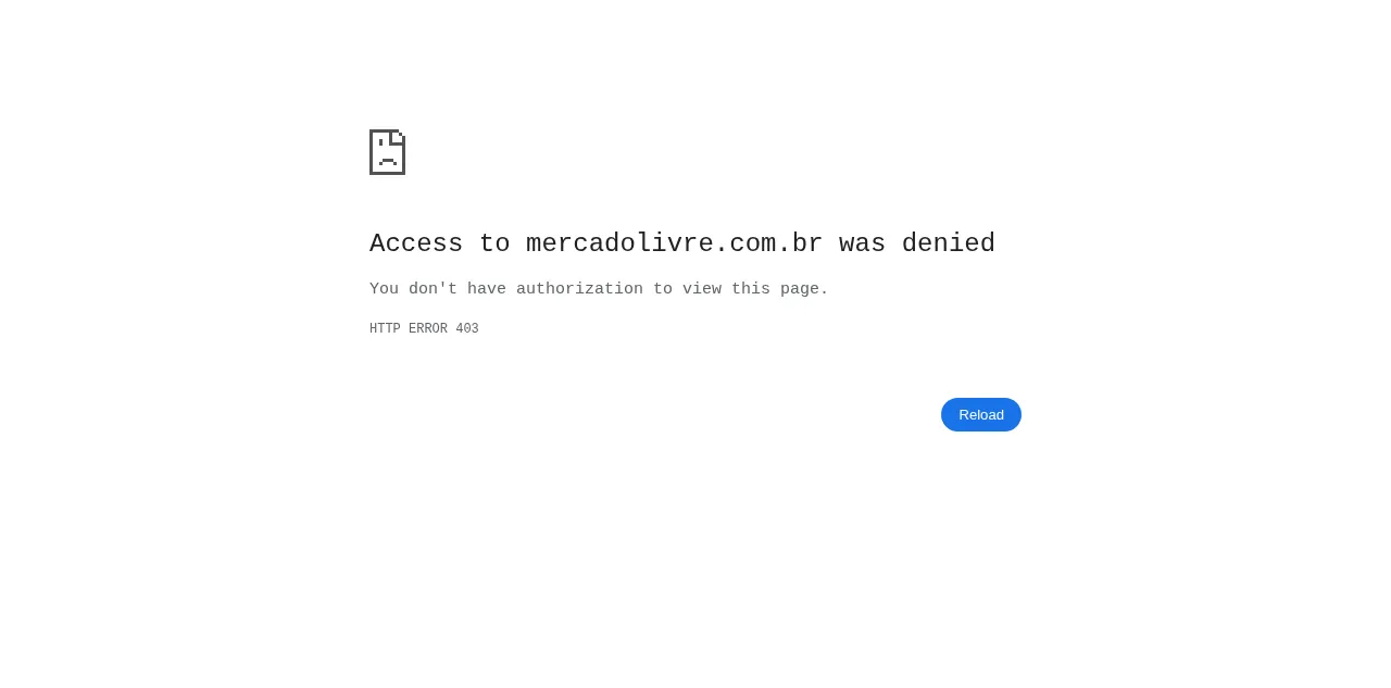 Preview of mercadolivre.com.br