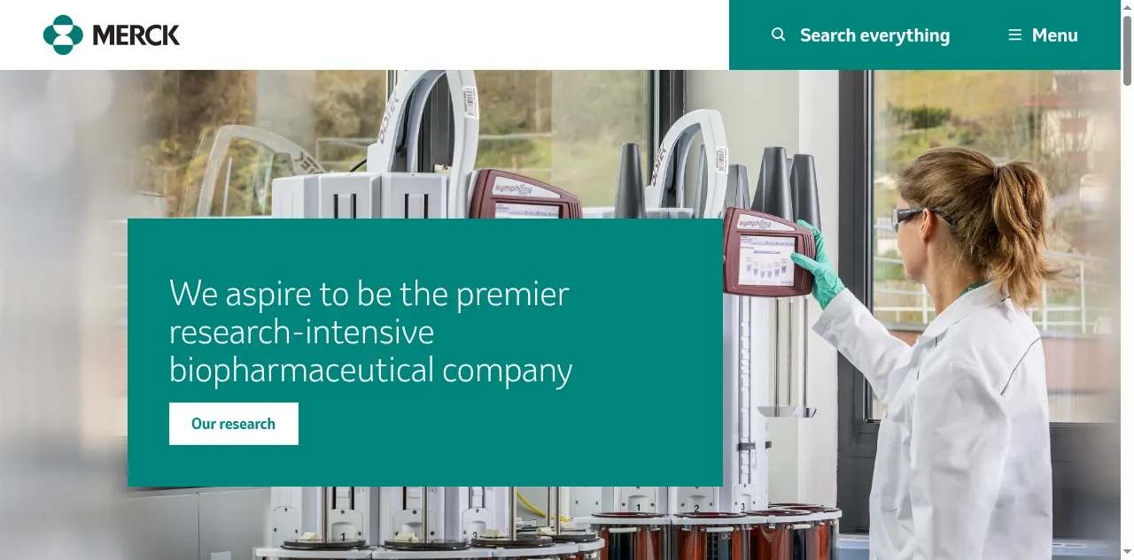 Preview of merck.com