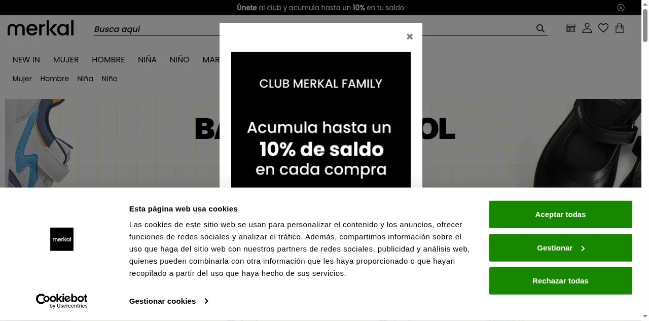 Preview of merkal.com