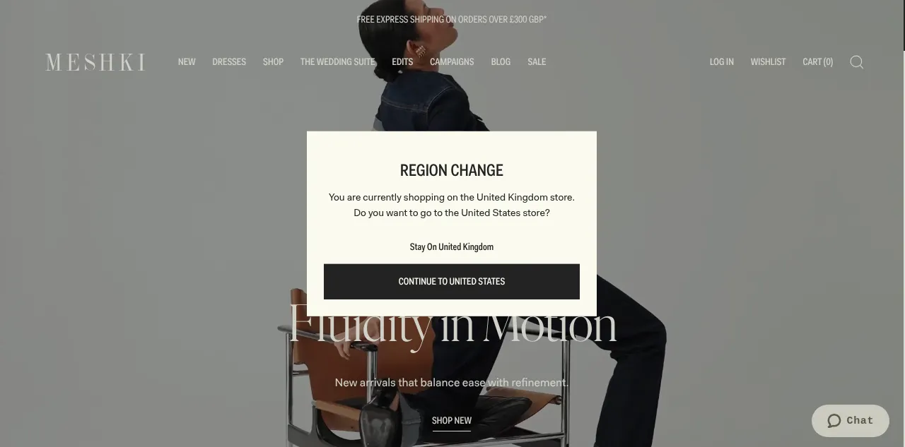Preview of meshki.co.uk