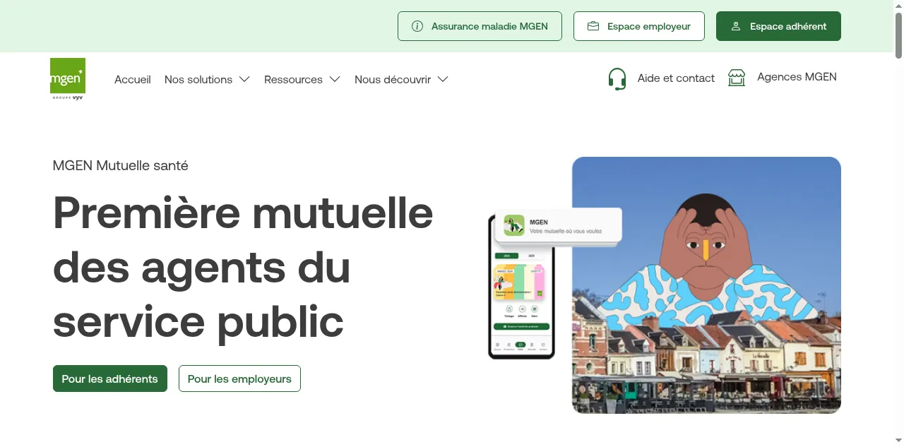 Preview of mgen.fr