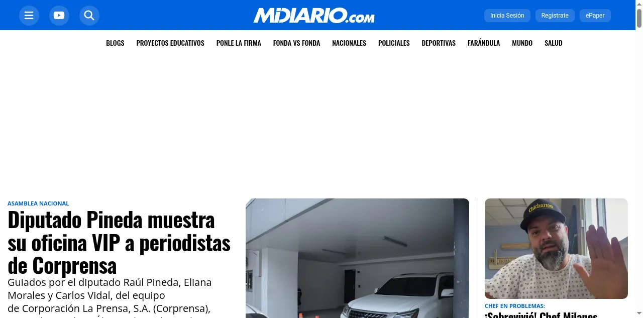 Preview of midiario.com