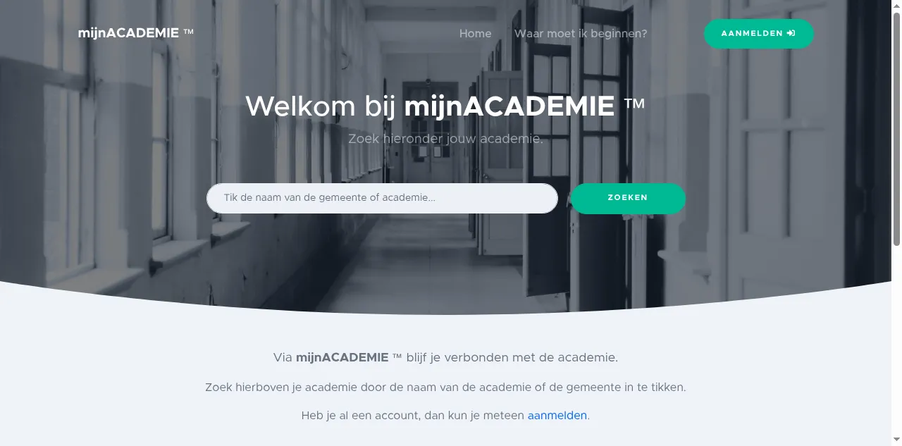 Preview of mijnacademie.be