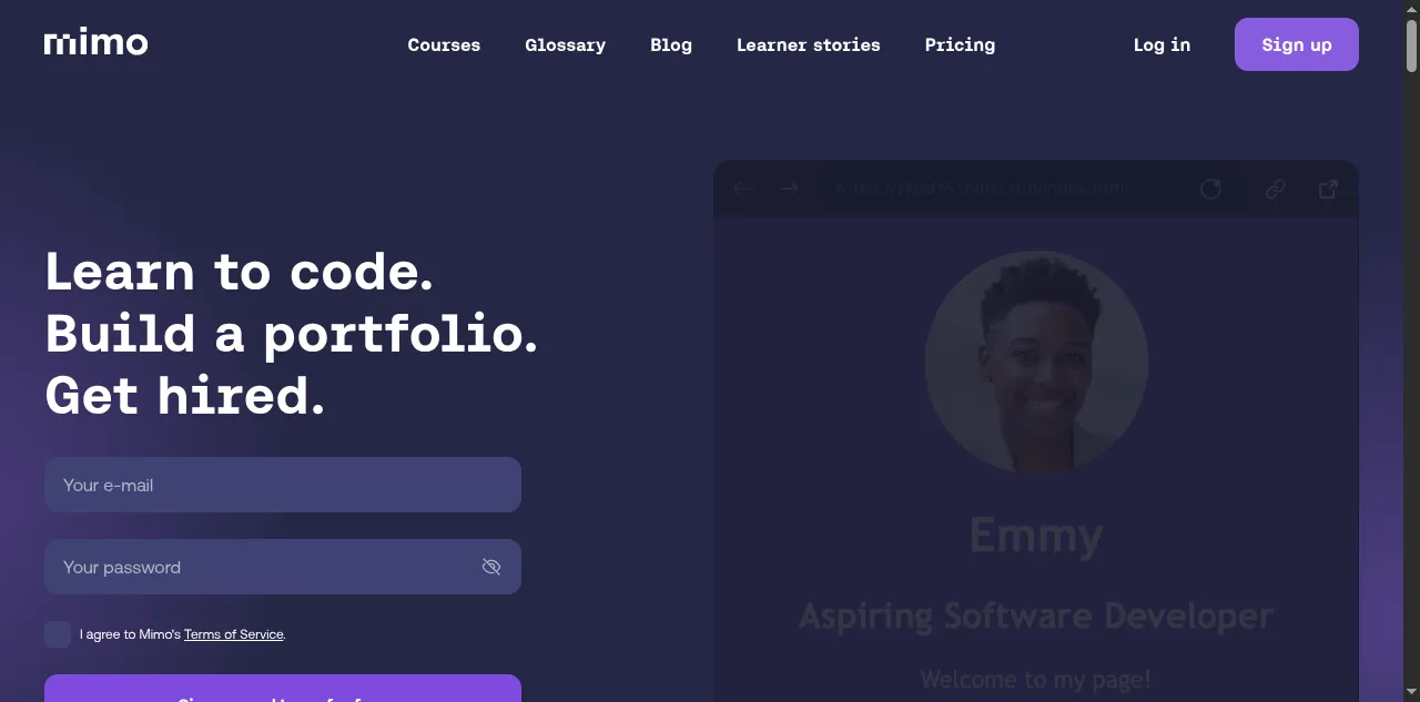 Preview of mimo.org