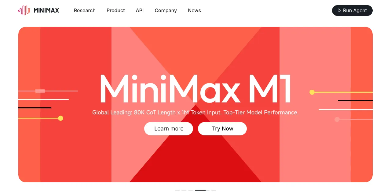 Preview of minimax.io