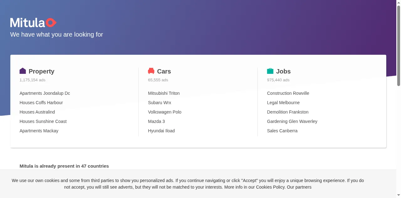 Preview of mitula.com.au
