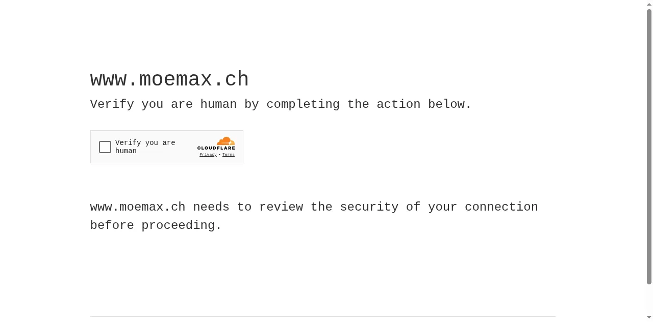 Preview of moemax.ch