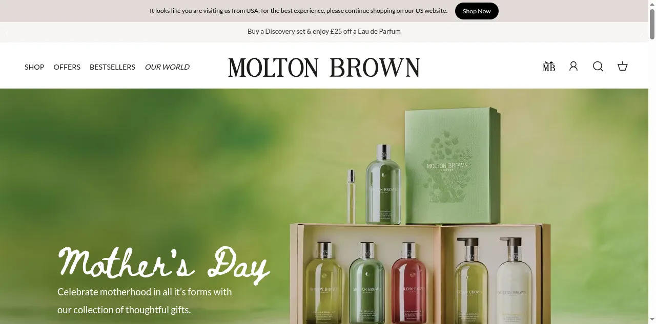 Preview of moltonbrown.co.uk